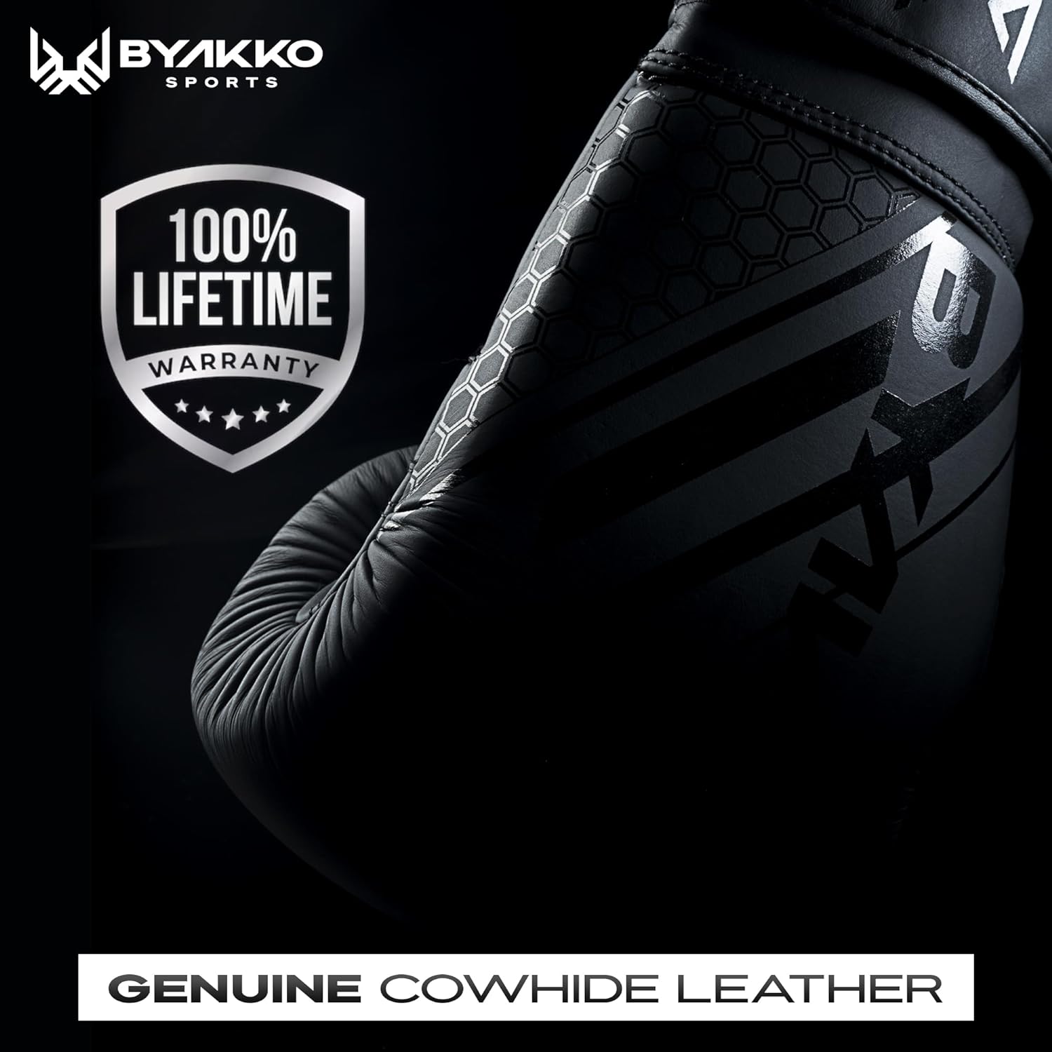 Byakko Boxing Gloves Men Women - Genuine Cowhide Leather Training Sparring  Gloves, Kickboxing Gloves for Muay Thai, MMA, Punching Bag Gloves Workout 